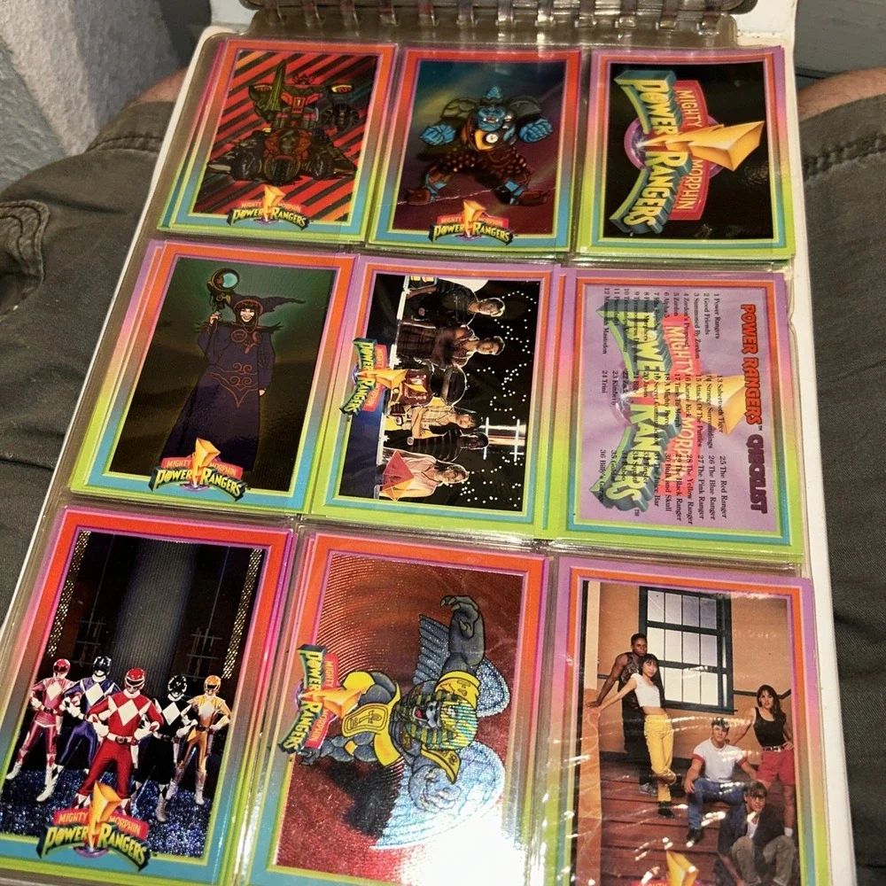 1994-95 Power‎ Rangers Card sets 120+ Power Some Foil/Holos